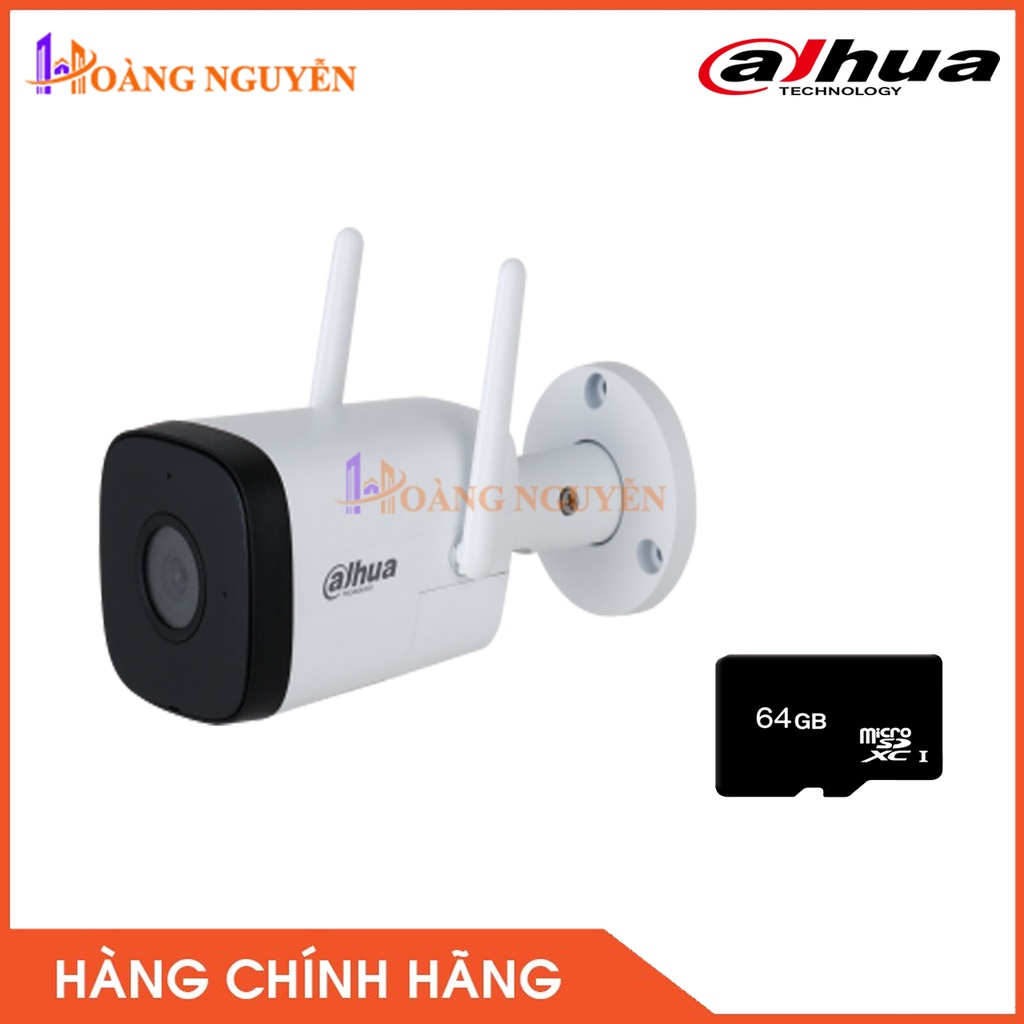 [NHÀ PHÂN PHỐI] Camera IP hồng ngoại không dây 2.0 Megapixel DAHUA DH-IPC-HFW1230DT-STW- Công Nghệ Hoàng Nguyễn