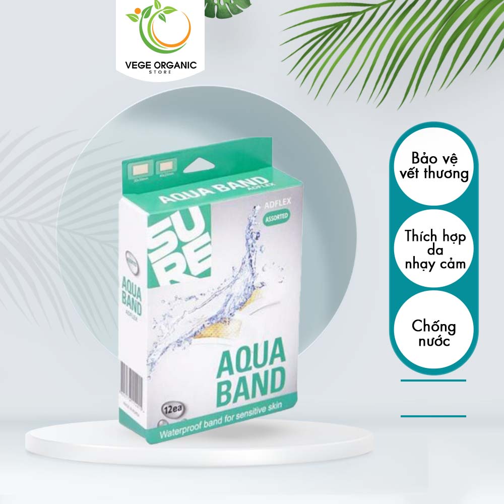 Miếng dán vết thương không thấm nước Aqua Band Waterproof Plaste -CN006