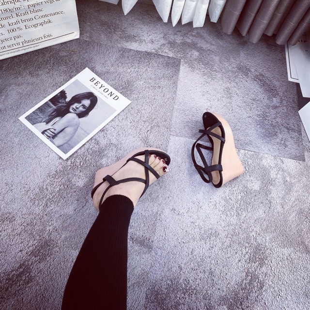 SANDAL XUỒNG NỮ DÂY SIÊU XINH XINH
