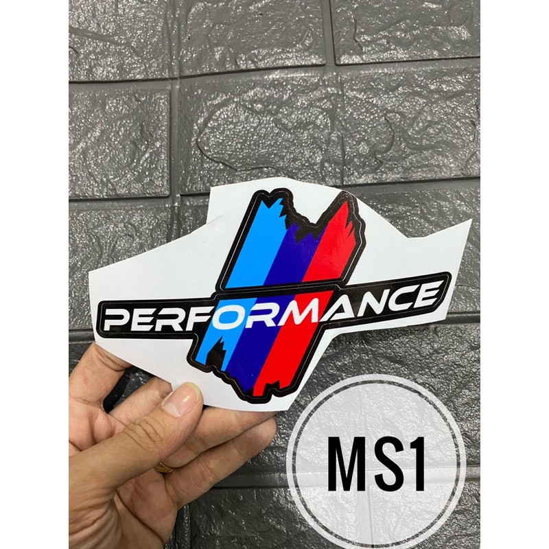 Tem Performance ITALY / AMG / ĐỨC / PHÁP decal pvc cao cấp SHIN LUNG công nghệ in Nhật Bản chống thấm dán xe hơi, xe máy