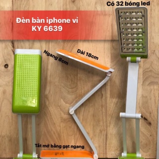 Đèn led pin sạc để bàn 32 bóng led chính hãng