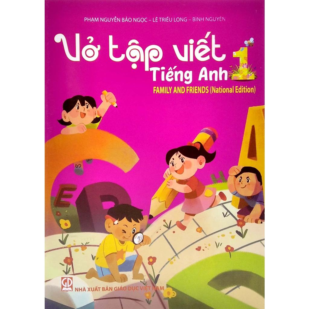 Sách Vở Tập Viết Tiếng Anh 1