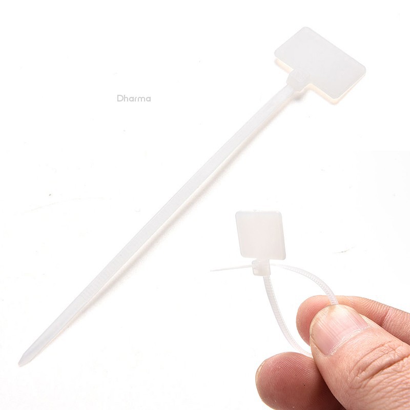 Set 100 Dây rút nhựa tự khóa dùng để buộc dây cáp mạng tiện dụng