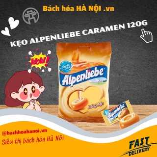 Kẹo Sữa Caramen Láng Mịn Alpenliebe gói 120g (40 viên x3g) - Rich Milk Caramel Candy