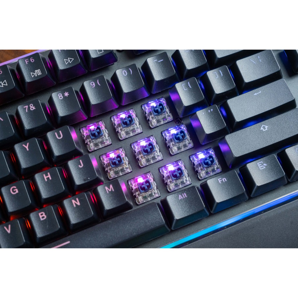 Bàn phím chơi game cơ quang E-DRA EK308 RGB Plus - Hàng Chính Hãng