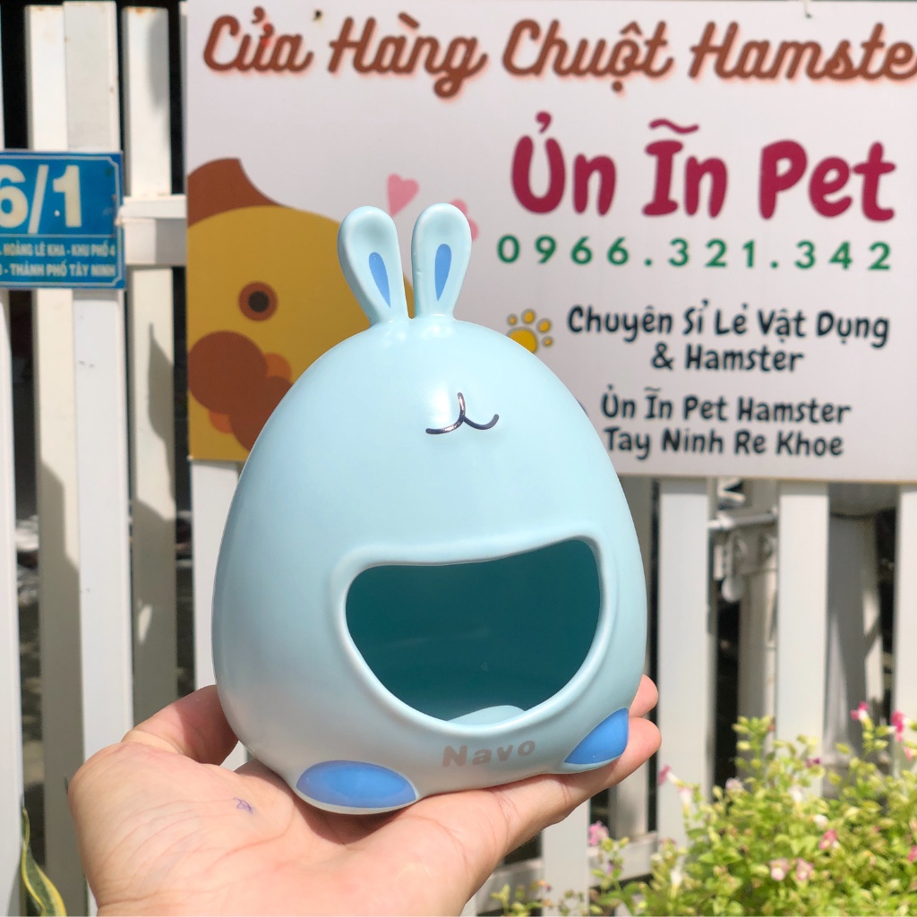 Nhà ngủ sứ hamster, THỎ NAVO dễ thương