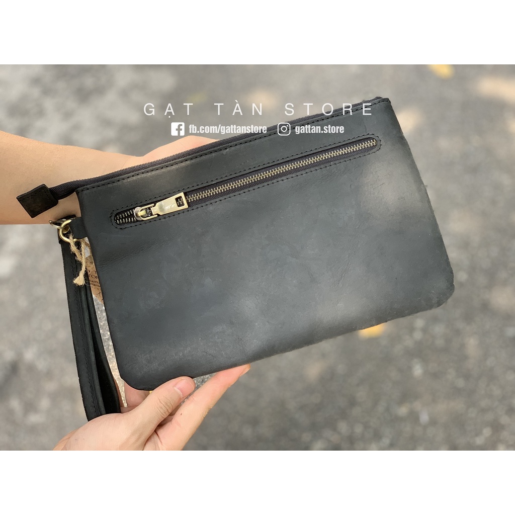 Clutch da bò cầm tay hàng thiết kế - Gạt Tàn Store - CL45