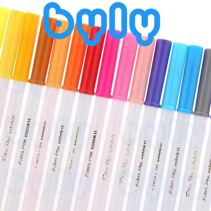 Bút lông màu Fiber Pen Colokit - Marker Baoke - Crayola Super Tips tô màu viết vẽ thư pháp ngòi brush nét thanh nét đậm