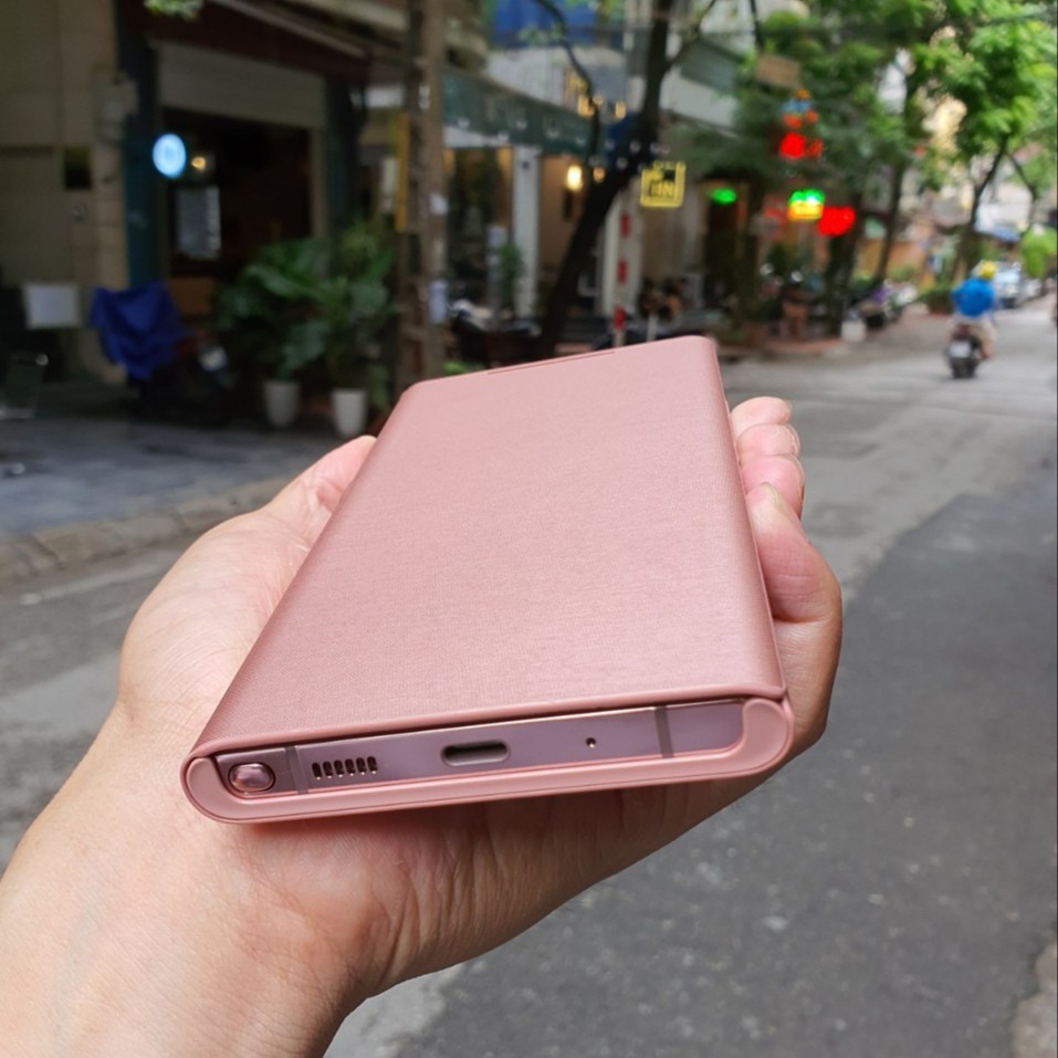 Bao Da Smart Clear View Cover Samsung Galaxy Note 20/ Note 20 5G