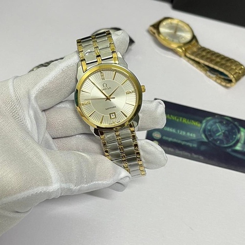 Đồng Hồ 0mega-802M Nam 38mm, Máy Nhật, Kính Sapphire