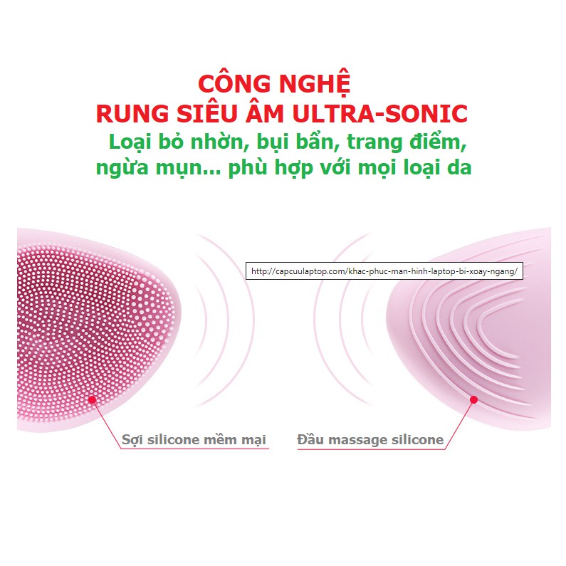 Máy Rửa Mặt Chính Hãng AIKEDILI SONIC FACIAL CLEANSING STANDARD + QUÀ TẶNG