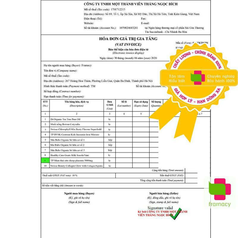 Viên uống nhau thai cừu Healthy care sheep Placenta 5000mg Úc Hộp 100 viên