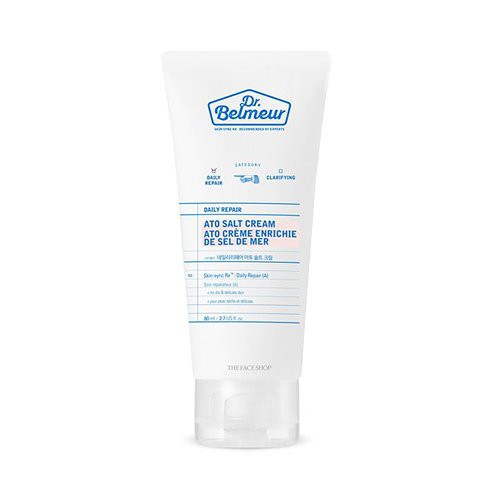 Kem Dưỡng Dành Cho Da Nhạy Cảm Thefaceshop Dr.Belmeur Daily Repair Ato Salt Cream 80ml