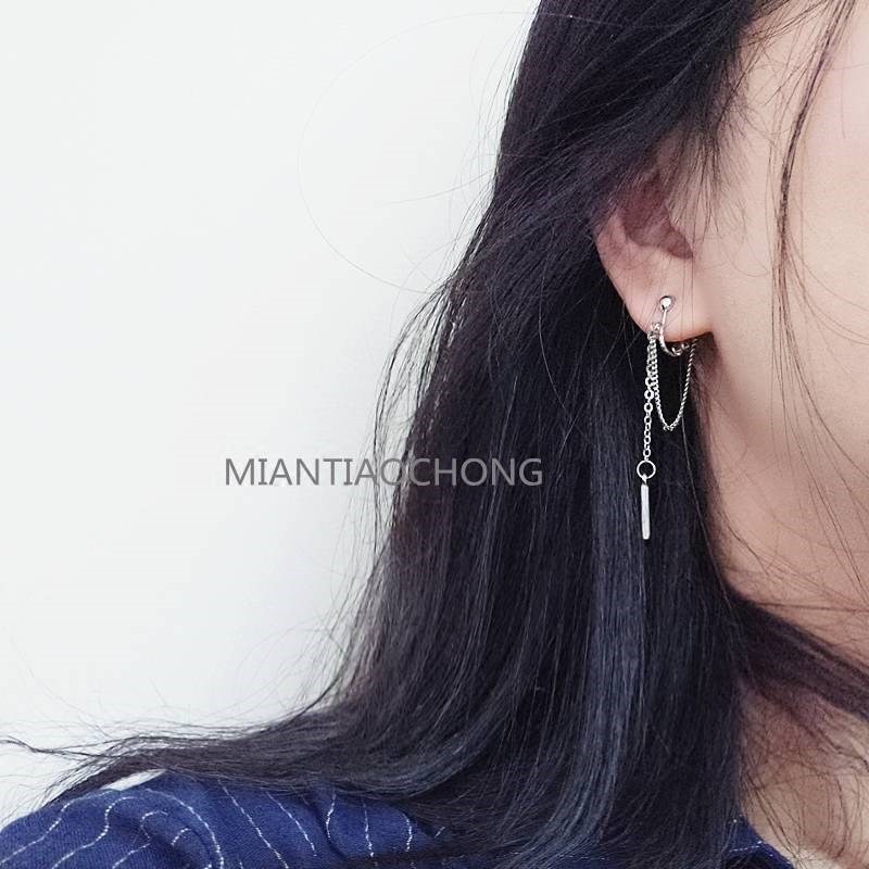 Khuyên Tai Dáng Dài Phong Cách Cá Tính Hàn Quốc A431