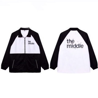 Áo khoác dù LOGO THEMIDDLE