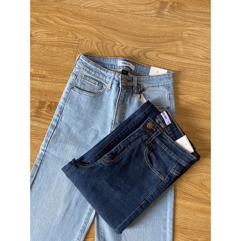 [Mã WASTMAY giảm 15% tối đa 30K đơn 150K] Quần Jean Quần Bò Culottes Ống Rộng Dáng Dài Xuất Xịn [ẢNH THẬT 100%] | BigBuy360 - bigbuy360.vn