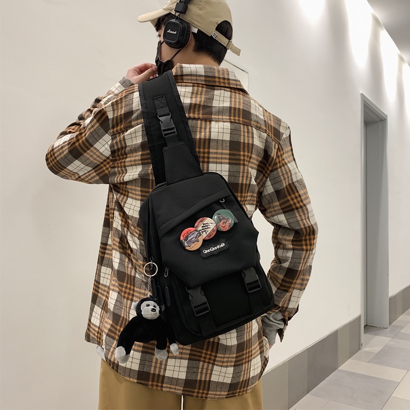 [Túi đeo đa năng unisex] [Túi đeo bao tử đa năng nam nữ dung tích lớn trang trí họa tiết thời trang du lịch cao cấp] | BigBuy360 - bigbuy360.vn