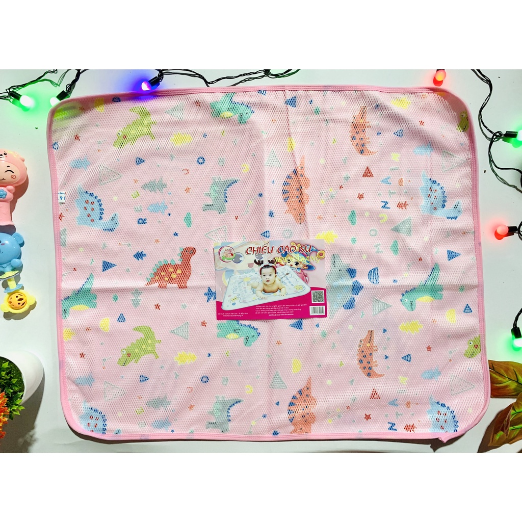 Chiếu chống thấm cao su lưới mùa hè cho bé tiện lợi