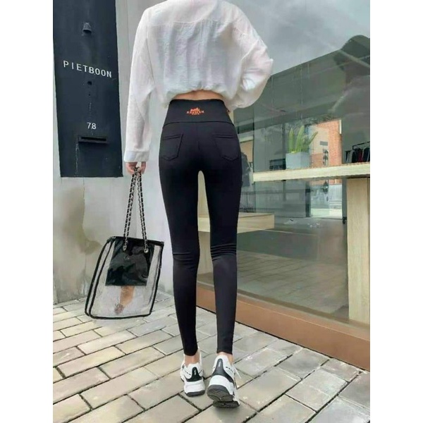 Quần legging cạp cao gen bụng M siêu hot