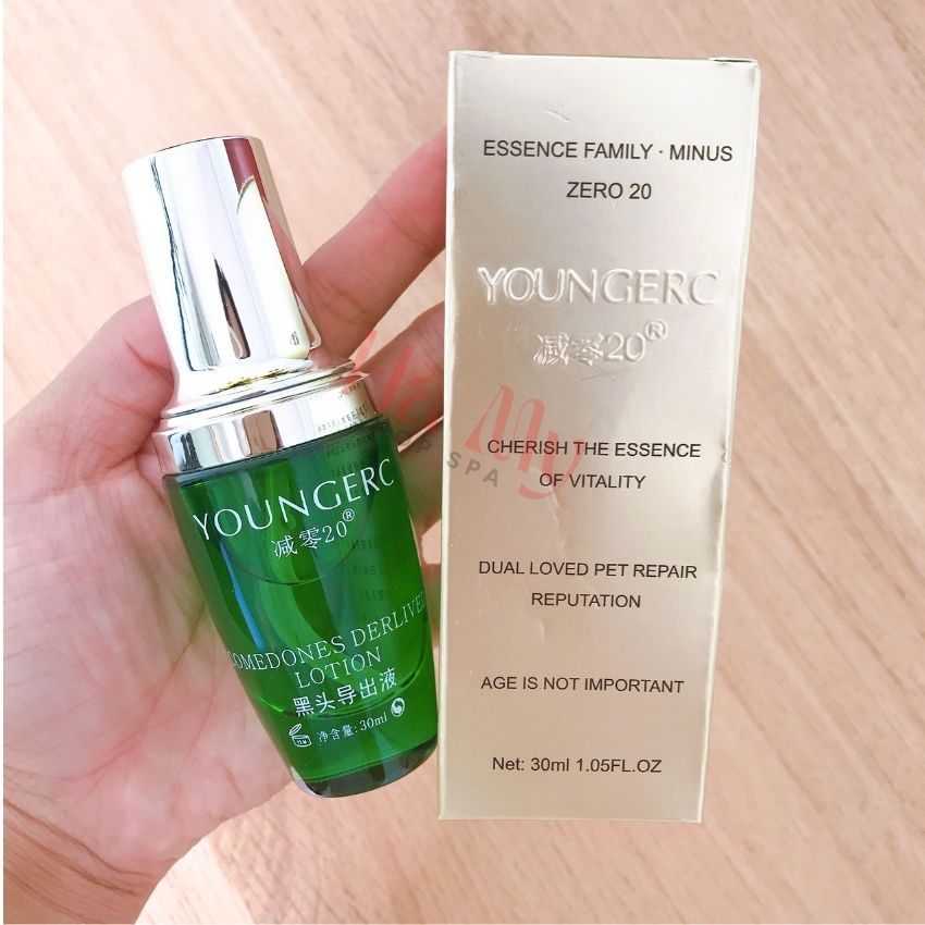 Tinh Chất Ủ Mụn Youngerc 30ml Hàng Chuẩn Ủ Mụn Đầu Đen, Mụn Cám, Sợi Bã Nhờn