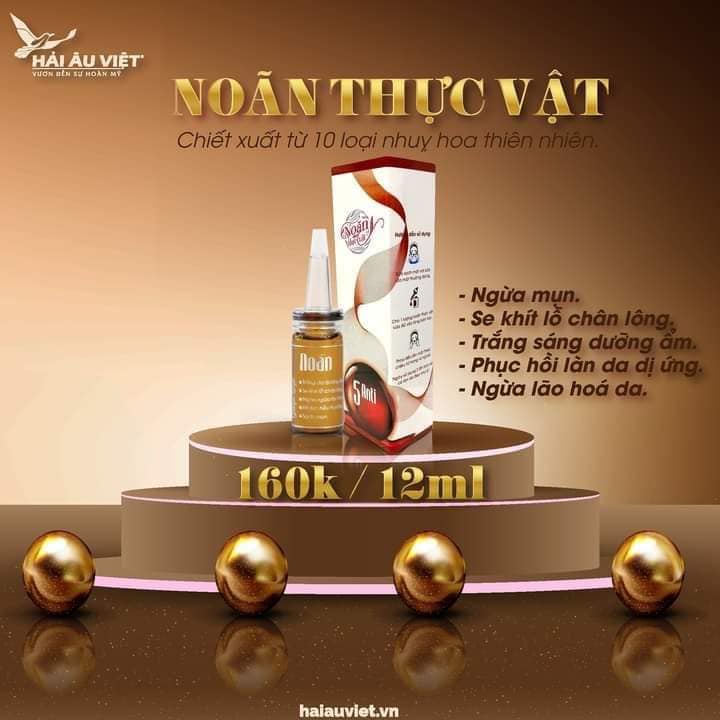 (2 lọ)noãn thực vật căng bóng da