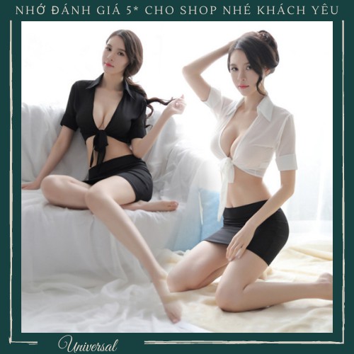 Đồ Cosplay Thư Kí Công Ty Sexy - Bộ Đồ Ngủ Cô Thư Kí Quyễn Rũ UNIVERSALXXX - DCP03 | BigBuy360 - bigbuy360.vn