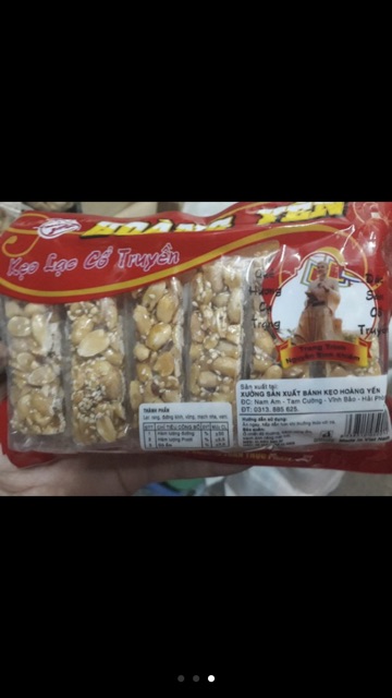 Kẹo lạc hoàng Yến