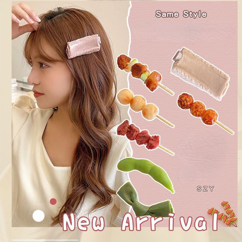 Kẹp Tóc Hình Thức Ăn Dễ Thương Vui Nhộn Sáng Tạo Cho Nữ
