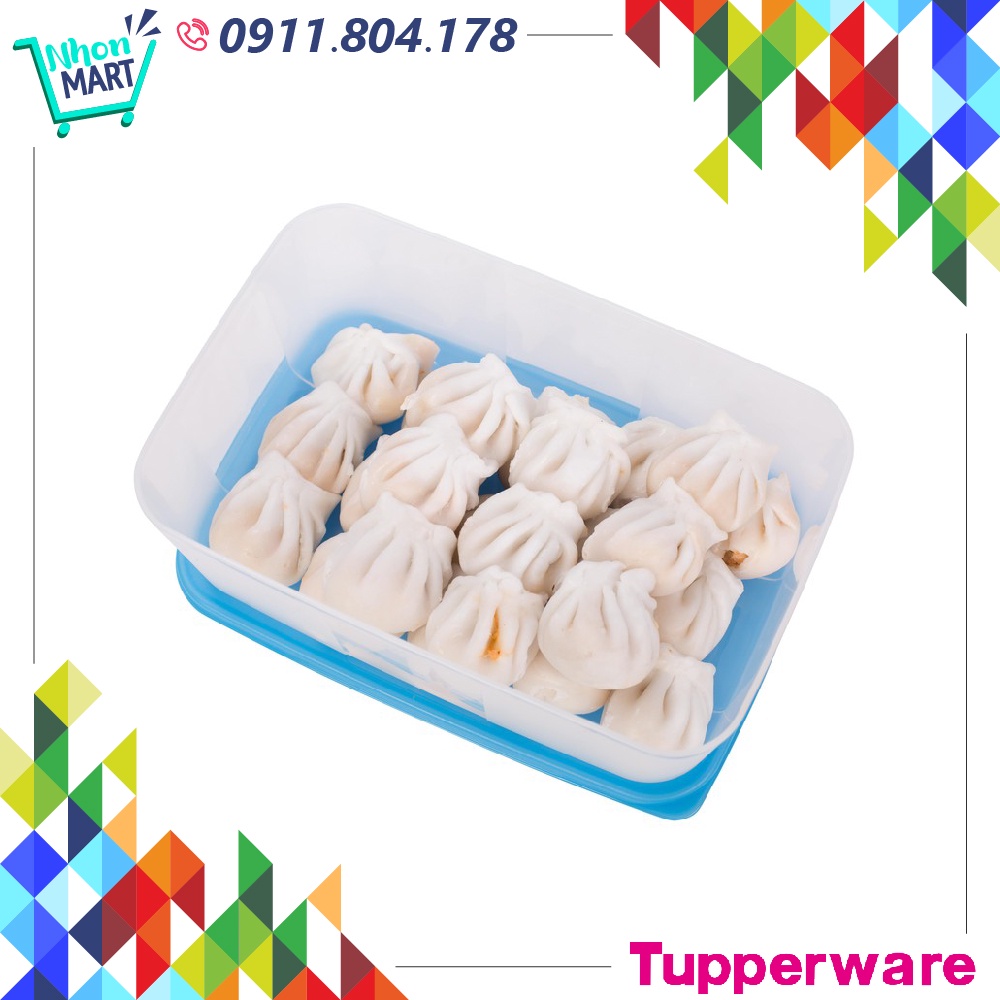 Hộp Tuppeware Trữ Đông Freezermate Đựng Thực Phẩm 3.1l Lít Chất Nhựa Đặc Biệt Bảo Quản Thực Phẩm Tươi Ngon