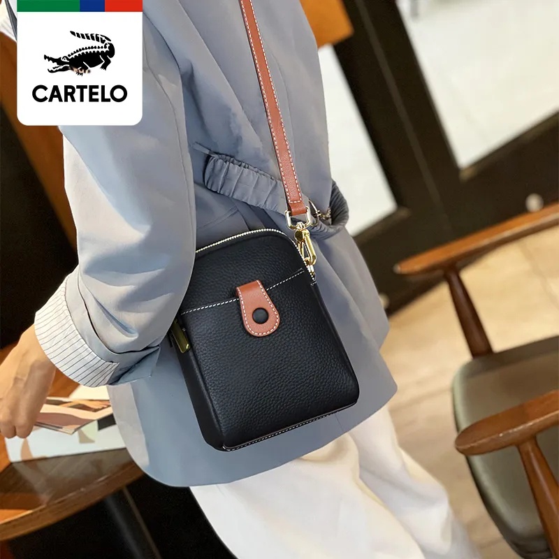 Túi Da Đeo Chéo Đựng Điện Thoại Thời Trang Cho Nữ 750