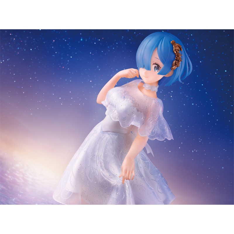 Mô Hình Figure Nhân Vật Anime Re:Zero kara Hajimeru Isekai Seikatsu, Rem, Serenus Couture (Bandai Spirits) Chính Hãng