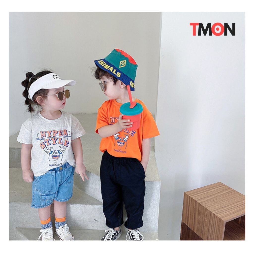 Áo thun cho bé, Áo thun trẻ em từ 1 - 5 tuổi chất cotton Hàn Quốc Tmon Shop TM04