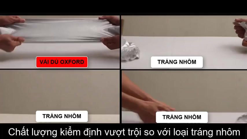 Bạt Phủ Ô Tô Vải Dù OXFORD 3 Lớp