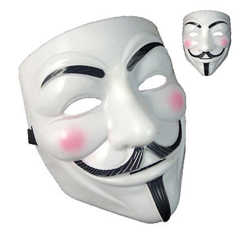 2 Cái Mặt Nạ Halloween Mặt Nạ Lạ Mắt Mặc Đầm? Trò Chơi Vô Danh Hacker V for Vendetta
