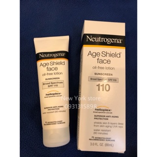 Kem chống nắng Neutrogena SPF 110 Age Shield Face Oil-Free Lotion Suncreen Broad Spectrum