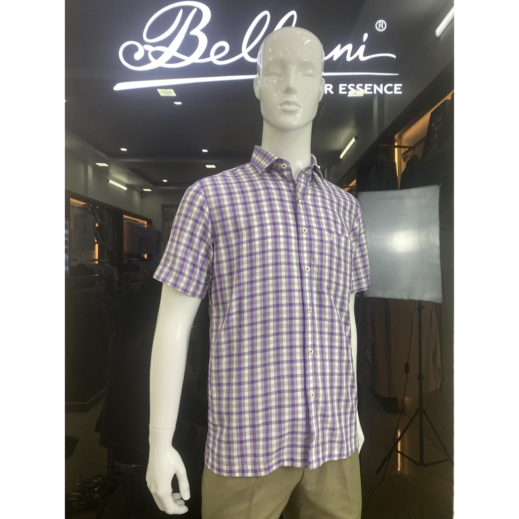 Áo Sơ Mi Nam Ngắn Tay Công Sở Belluni