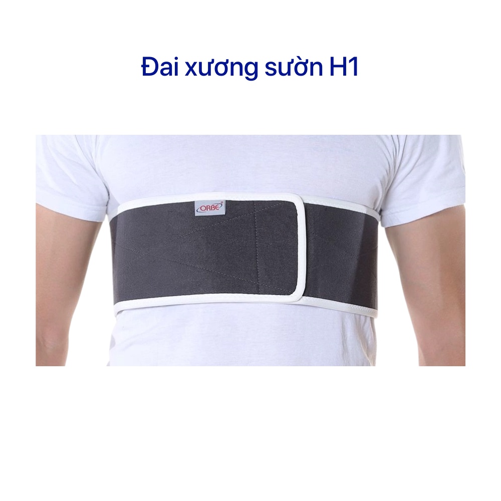 Đai xương sườn ORBE H1 - Hỗ trợ bị thương, gãy, rạn xương xườn