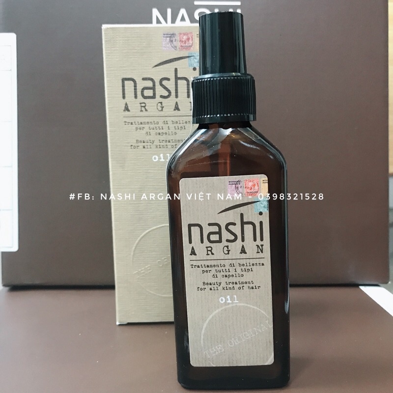 Tinh dầu dưỡng tóc nashi argan 100ml