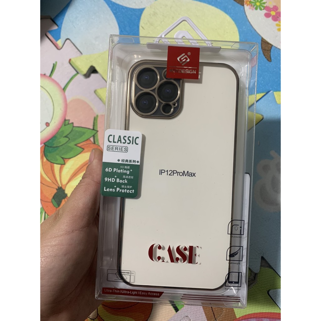 Ốp lưng KST viền vuông iPhone 12 cho iPhone 11 Pro Max/ 11 Pro/ 11/ XS Max / Xs/ X/ 8Plus/ 7Plus Lưng Trong Siêu Đẹp