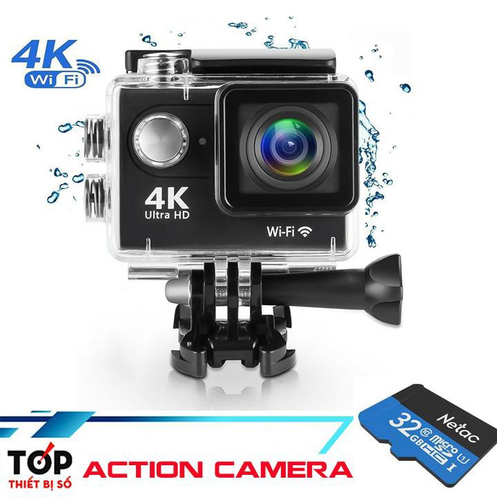 Camera Hành trình phượt thủ 4k ultra HD - Tặng thẻ nhớ NETAC 32GB