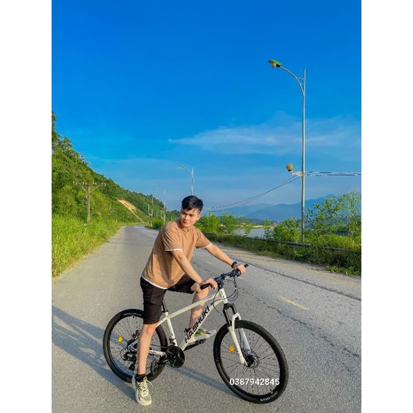 Xe Đạp Thể Thao Địa Hình HASHUKI Thương Hiệu Nhật - Hot Nhất 2022 vành 26inch