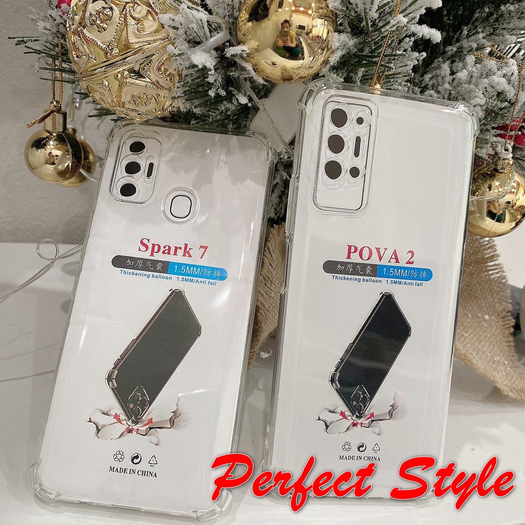 Ốp Lưng silicon Chống va đập Tecno Pova 2 3 4 pro pova Neo Spark 7 Spark 7T Spark7 Spark 8C Spark 6 go Pop 5 LTE 2023