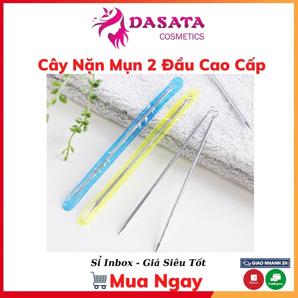 Cây Nặn Mụn 2 Đầu Que Nặn Mụn Cao Cấp Inox DYVD