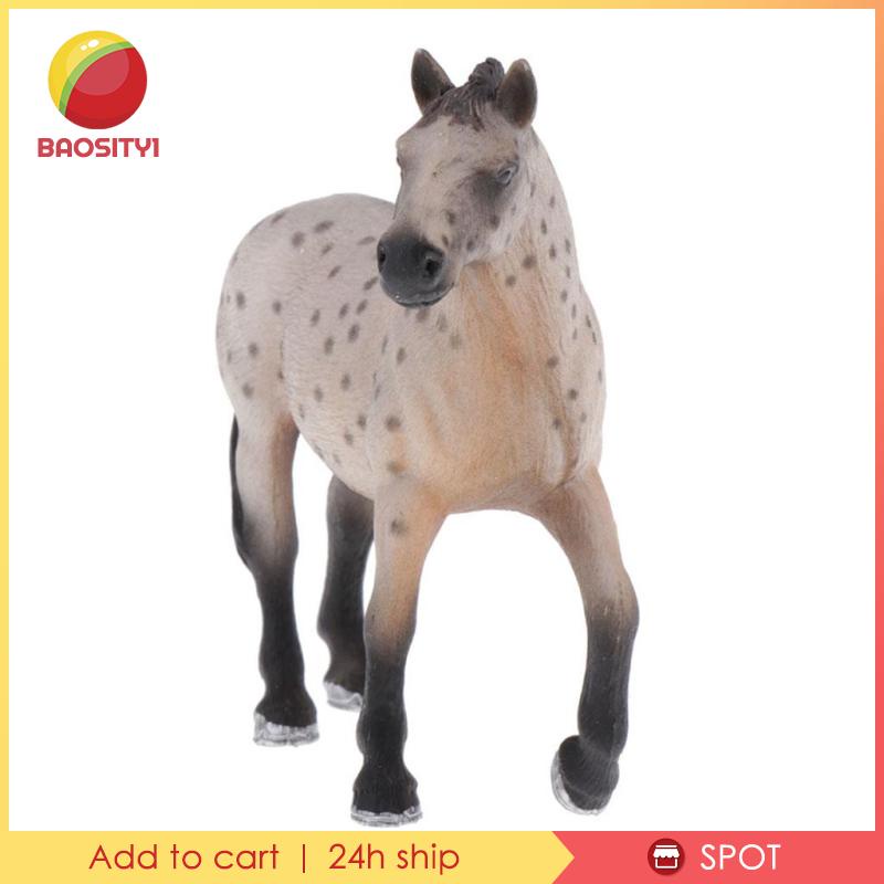 [Baosity1] Mô Hình Ngựa Sống Động Trang Trí Vườn Nhà Búp Bê