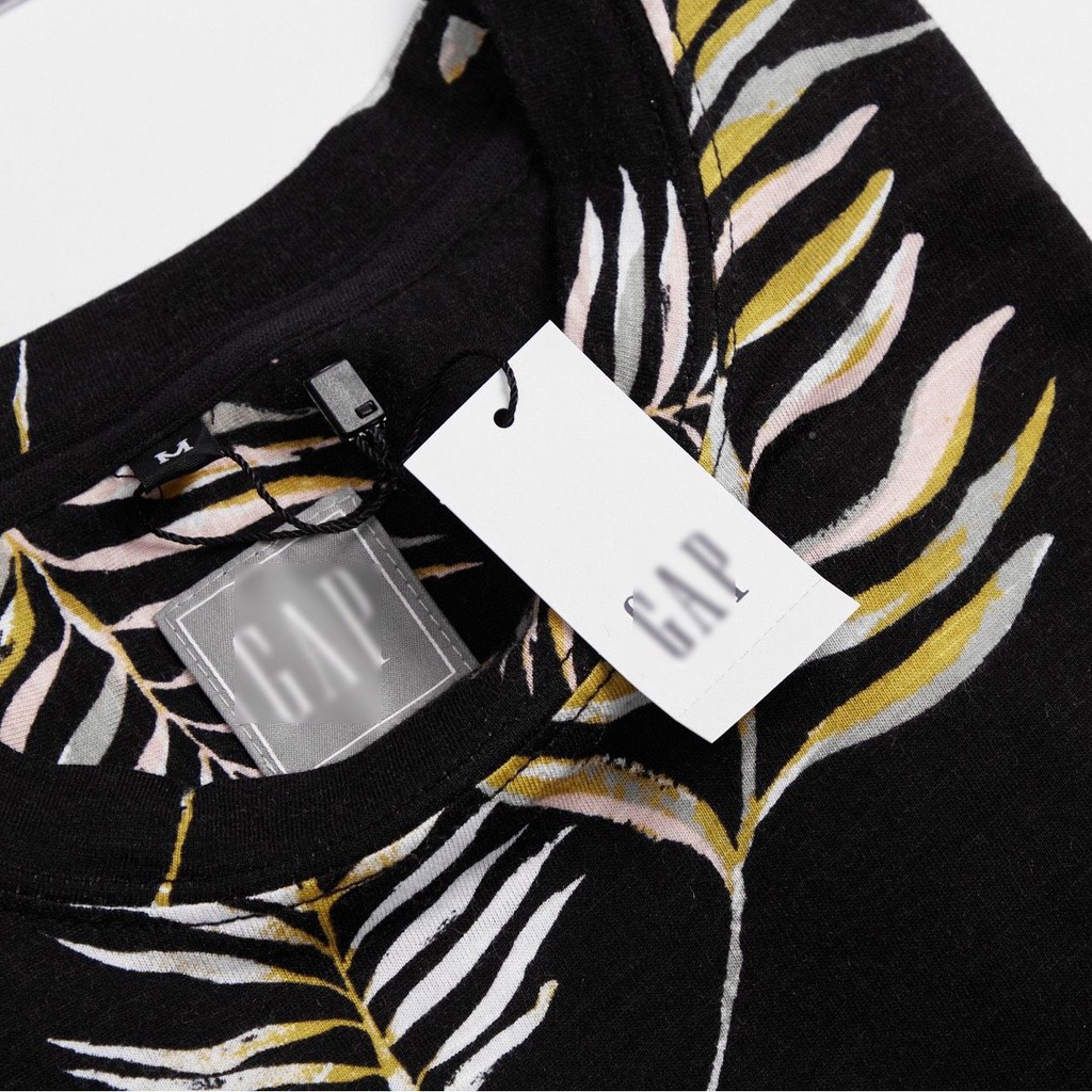 [Size lớn > 100kg] Áo polo nam GAPss2021 họa tiết lá cọ nhiệt đới - Cotton lụa mịn, form basic phong cách mùa hè | BigBuy360 - bigbuy360.vn