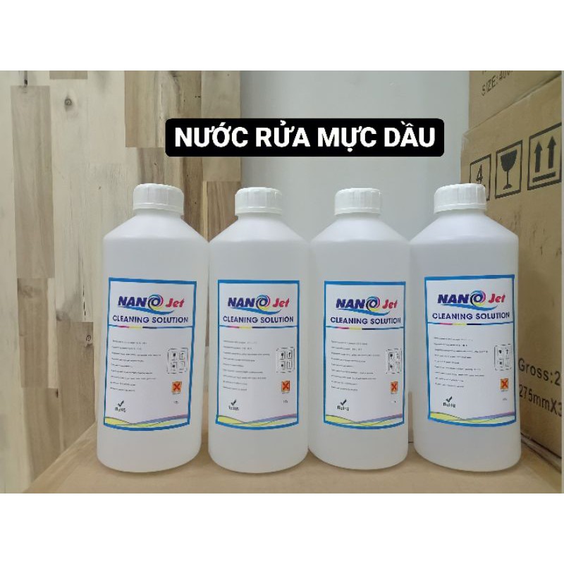 Mực dầu ECO DX5 chuyên in decal, tem, nhãn mác ( mực Eco solvent loại 1)