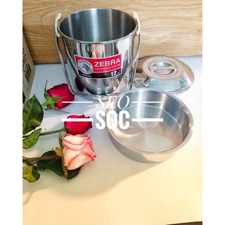 Camen ZEBRA có 1 ngăn trong sâu lòng 12cm khoá tự động và 1 ngăn nhỏ tiện lợi