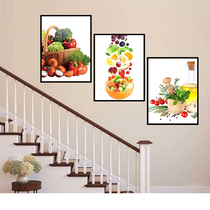 Tranh Decor treo Nhà bếp - Phòng ăn -  Nhà Hàng ....