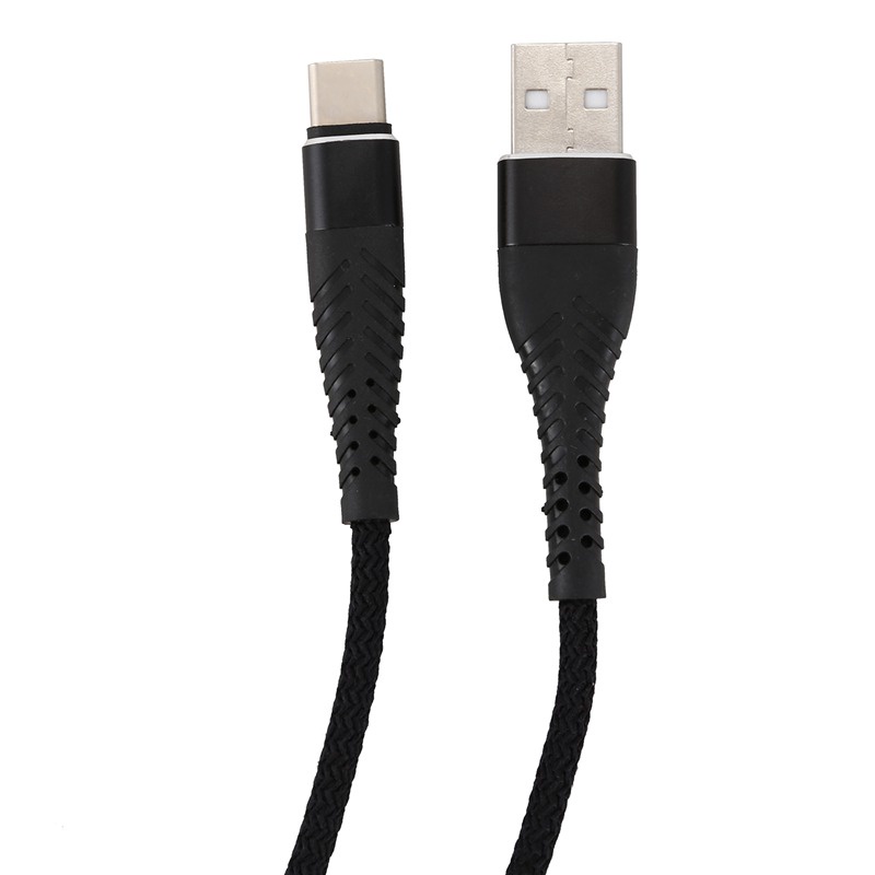 1 Dây Cáp Sạc Nhanh Usb Type C 3ft Bện Nylon Cho Samsung Galaxy Note 8 S8 Plus Lg G5 G6 V30 Htc 10 Nexus 5x / 6p