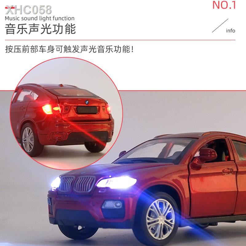 Mô Hình Xe Hơi Bmw X6 Bằng Hợp Kim Tỉ Lệ 1: 32